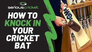 How To Knock In Your Cricket Bat [upl. by Ahsia]