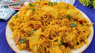 Masala Pulao  Aloo Masala Pulao Jhat Se Banao Maze Se Khao  Aloo Ke Masaledar Chawal [upl. by Dougie150]