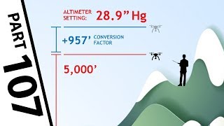 FAA Part 107 Calculating Pressure Altitude for Pilots [upl. by Amesari]