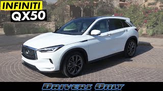 2019 Infiniti QX50 Review  Fantastic Luxury Compact SUV [upl. by Yeldoow790]