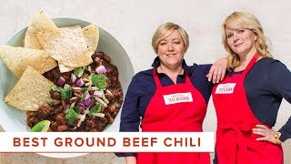 How to Make the Absolute Best Ground Beef Chili [upl. by Iroj]