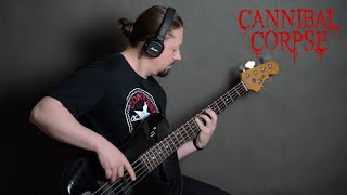 Cannibal Corpse  Encased In Concrete Bass Cover [upl. by Lorsung359]