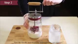 How to use the Kilner Butter Churn [upl. by Torto430]