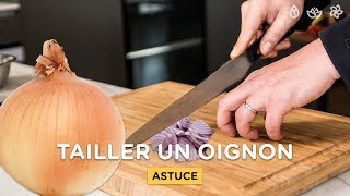 TUTO  COMMENT COUPER UN OIGNON [upl. by Coumas]