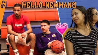 LaMelo Ball Talks TRASH To Julian Newman Jaden Newman Is NERVOUS Julian amp His GF Break Up [upl. by Lidda]