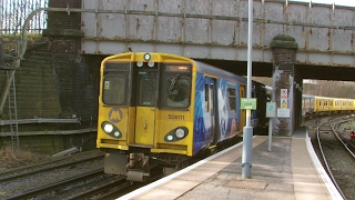 Half an Hour at 216  Birkenhead North Station 1022017  Class 507 508 terminus [upl. by Dafodil]