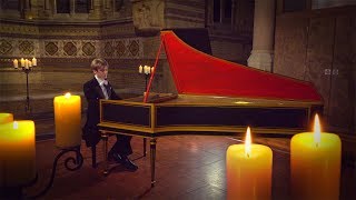 HANDEL  Sarabande  Nathaniel Mander harpsichord [upl. by Aihtnys]