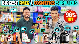 Original Branded Cosmetics Wholesale Market In Delhi  Cheapest FMCG Products wholesale market Delhi [upl. by Clary]