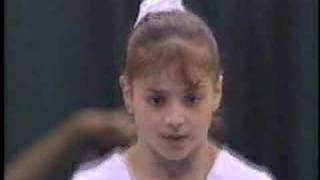 Dominique Moceanu  1996 Olympics AA  Floor Exercise [upl. by Bel]