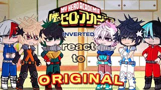 inverted mha react to original  ALL PARTS  ships in description [upl. by Dill]