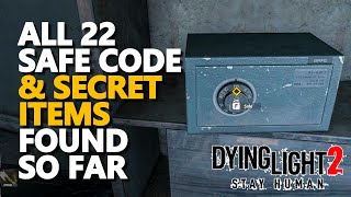 All Safe Code Dying Light 2 [upl. by Gathard]