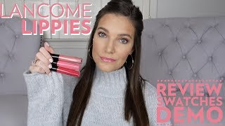 NEW LANCOME LABSOLU GLOSS REVIEW  DEMO  Sarah Brithinee [upl. by O'Grady]