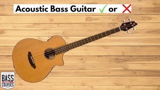 Acoustic Bass Guitar What Does It Sound Like amp When Would You Use One [upl. by Otilesoj]