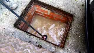 How to clear a blocked panOr drain [upl. by Turnbull]