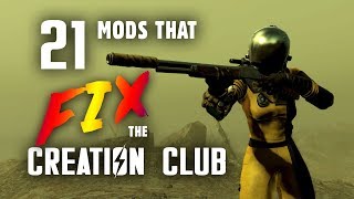 21 Mods that Fix the Creation Club  Fallout 4 Mods [upl. by Akayas]