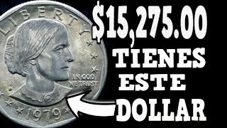 VALIOSA MONEDA DE UN DOLLAR VALOR 15288 00 SUSAN B ANTHONY COIN [upl. by Tarr]