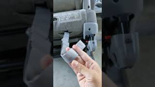 how to remove seat toyota sienna [upl. by Nylecoj22]