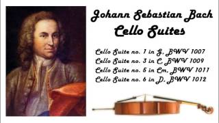 Johann Sebastian Bach  Cello suites in 432 Hz great for reading or studying [upl. by Eireva]