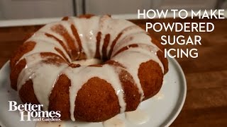 How to Make Powdered Sugar Icing [upl. by Notsahc61]