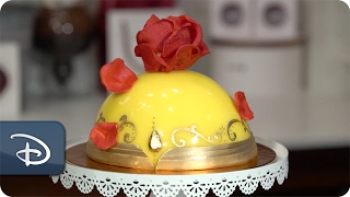 Enchanted Rose Cake  Beauty and the Beast  Amorette’s Patisserie [upl. by Michi]