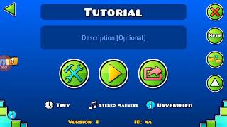 Start Position  Geometry Dash Tutorial [upl. by Esmaria]