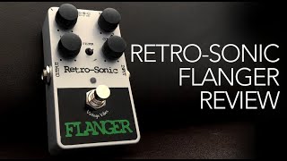 RetroSonic Flanger review [upl. by Akienat650]