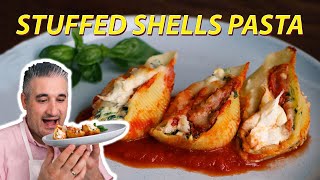 How to Make STUFFED SHELLS PASTA Like an Italian [upl. by Longmire]