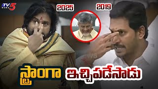 Pawan Kalyan Strong Counter to YS Jagan  AP Assembly  CM Chandrababu  YSRCP  TV5 News [upl. by Harvey970]