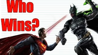 EVERY Batman VS Superman Fight EVER [upl. by Yerfoeg]