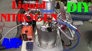 DIY Air Liquefier Build Liquid Nitrogen Generator [upl. by Itraa]